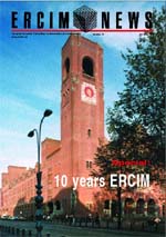 cover ERCIM News No. 39