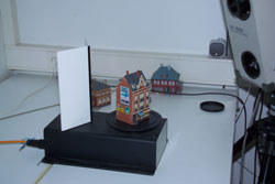 Figure 1: Acquisition of 3D content by scanning. 