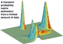 A transient probability matrix estimation 
from a limited amount 
of data.