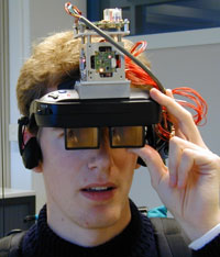 Figure 2: Prototype Augmented Reality headset.