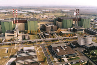 The Nuclear Power Plant in Paks, one of the two application sites (courtesy by NPP).