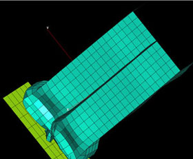 Figure 1: Crash example box beam.