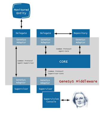 Figure 1: Components of the GeneSyS Architecture.