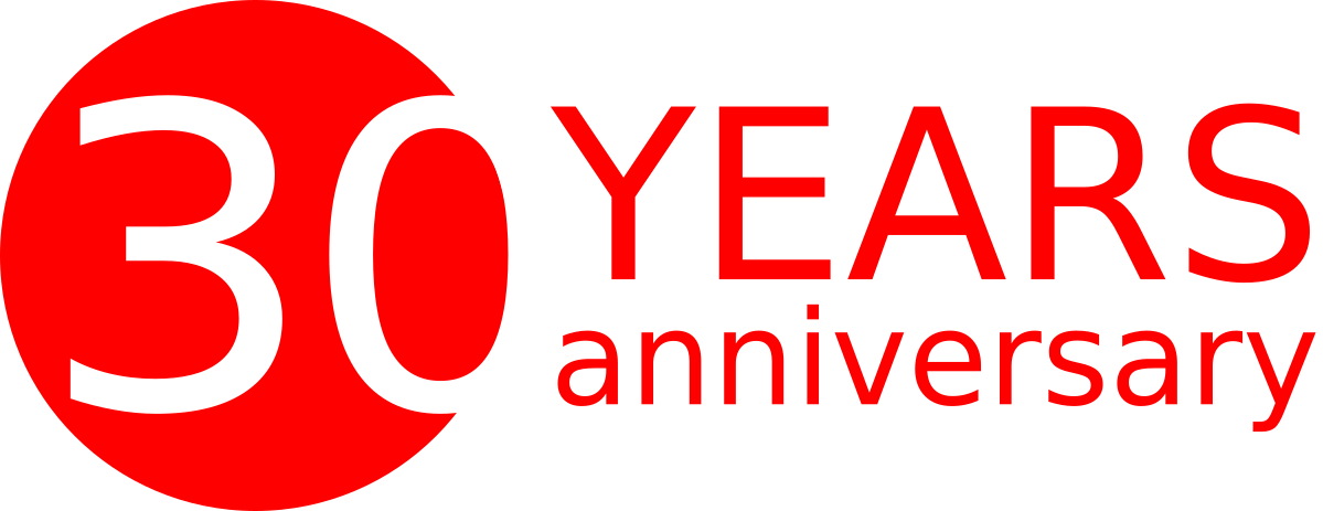 logo 30 years