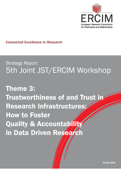 Trustworthiness of and Trust in Research Infrastructures: How to Foster Quality & Accountability in Data Driven Research